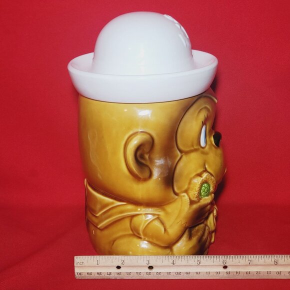 Vintage Sailor Monkey Ceramic Cookie Jar Japan Kitchen Decor Collectible - Picture 10 of 14